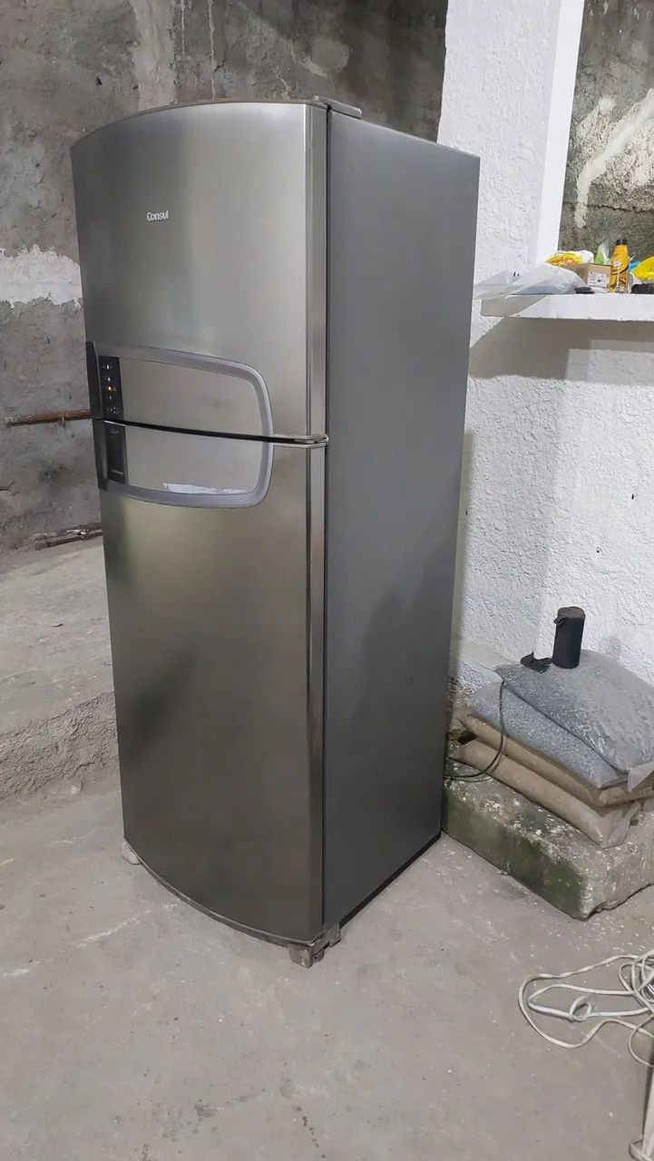 Refrigerador inox,funcionando perfeitamente  - Foto 2