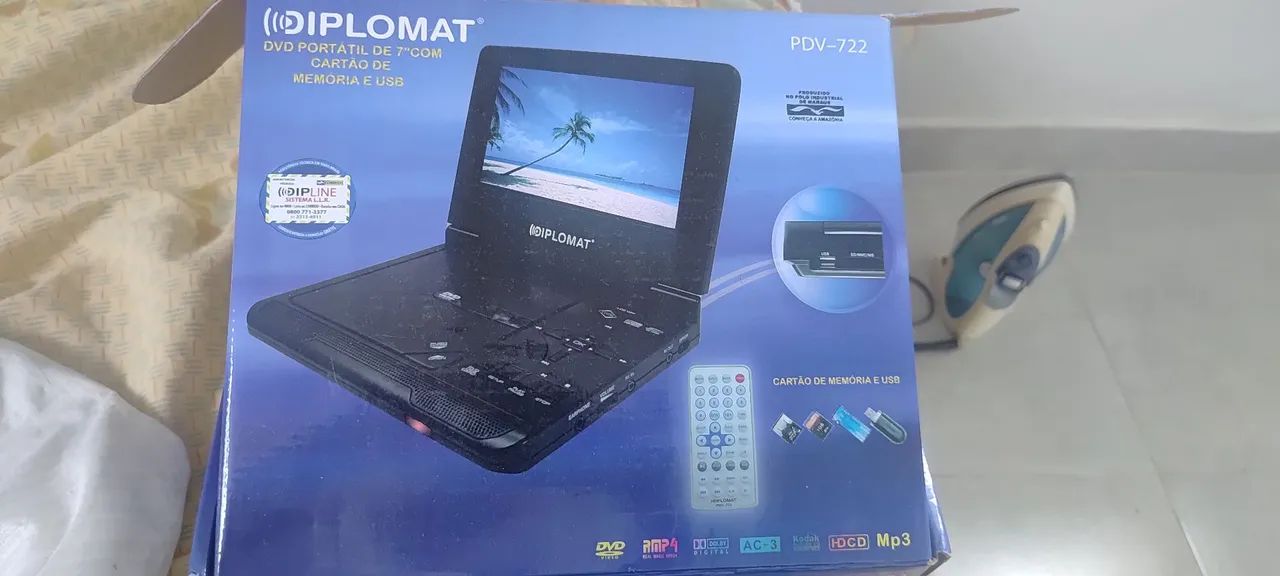 Vendo Diplomat DVD portátil 