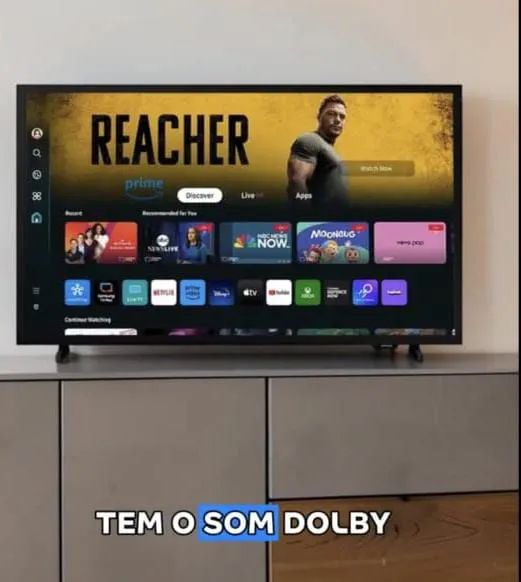 Smart TV Samsung Tizen 32" - Foto 5