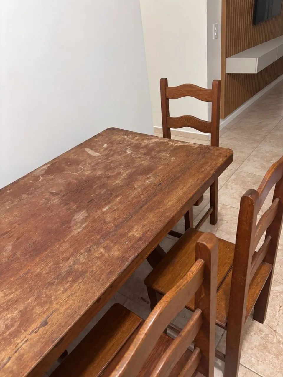 Mesa Madeira Maciça - Foto 4
