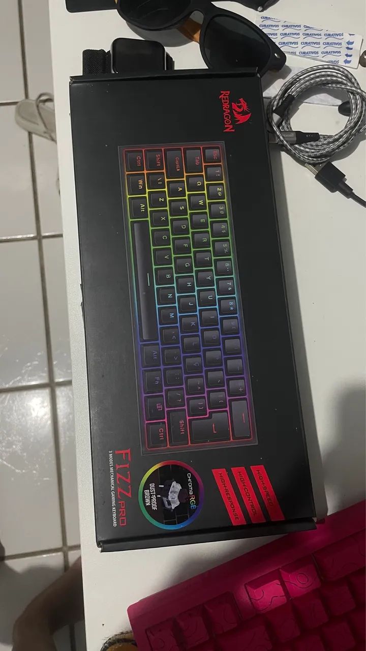 Teclado Red Dragon Fizz pro  - Foto 3