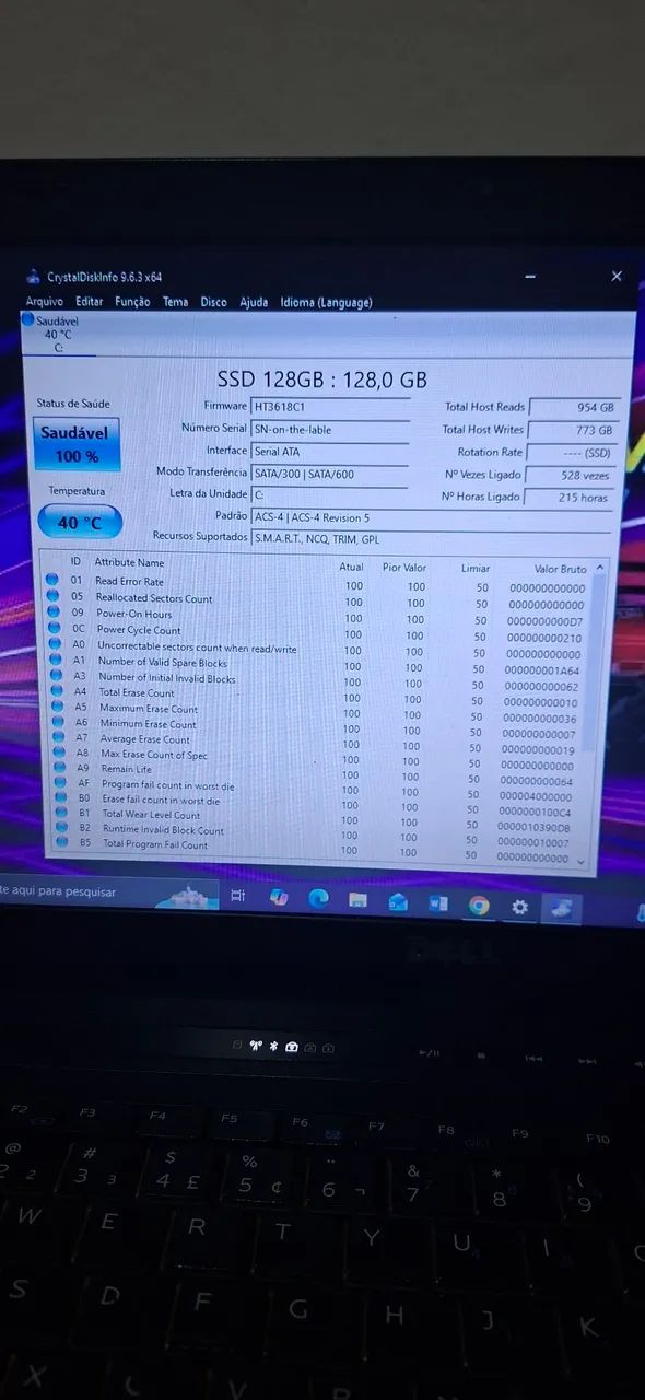 Notebook Dell Core i5 8Gb + Ssd , Pronto pra uso!! - Foto 5
