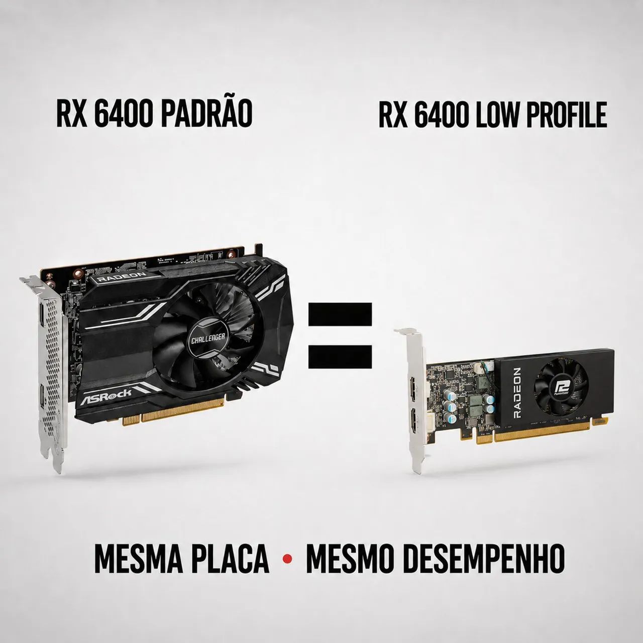 RX 6400 PRATICAMENTE NOVA