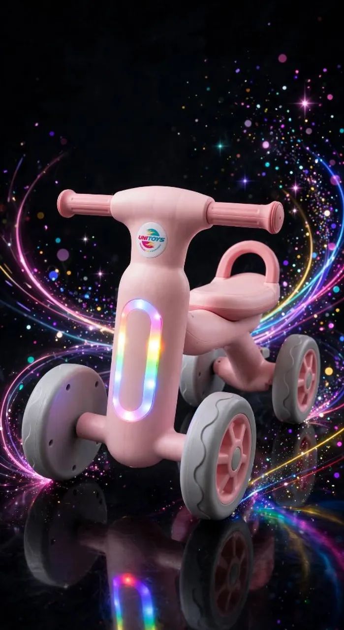 BICICLETA DE TREINAMENTO COM LUZ E SOM  - Foto 2