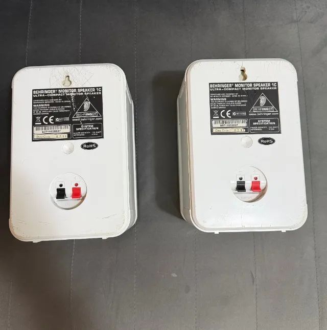 PAR DE CAIXAS DE SOM  Behringer Branca 100 W  - Foto 5
