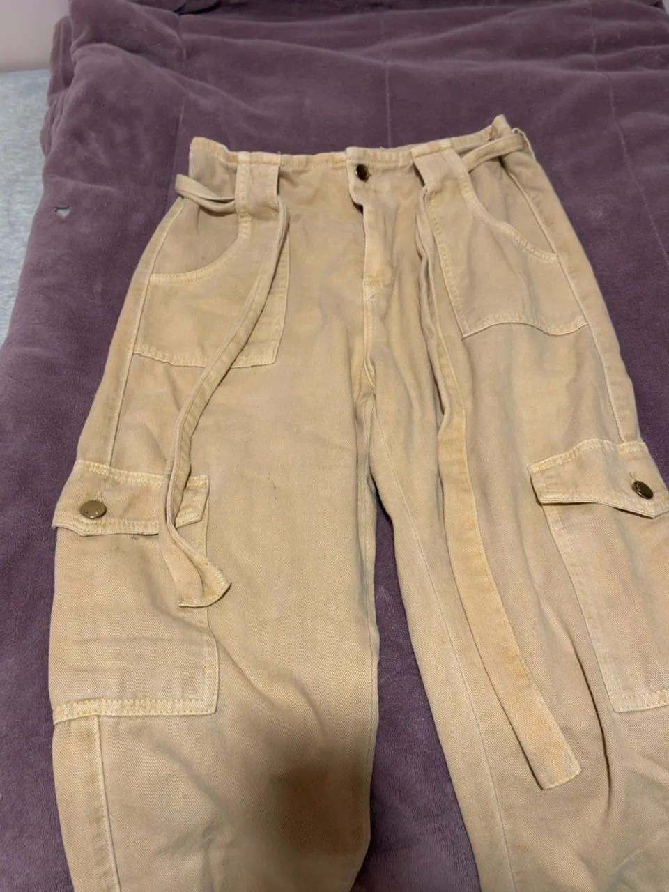 Calça cargo TAM P - Foto 3