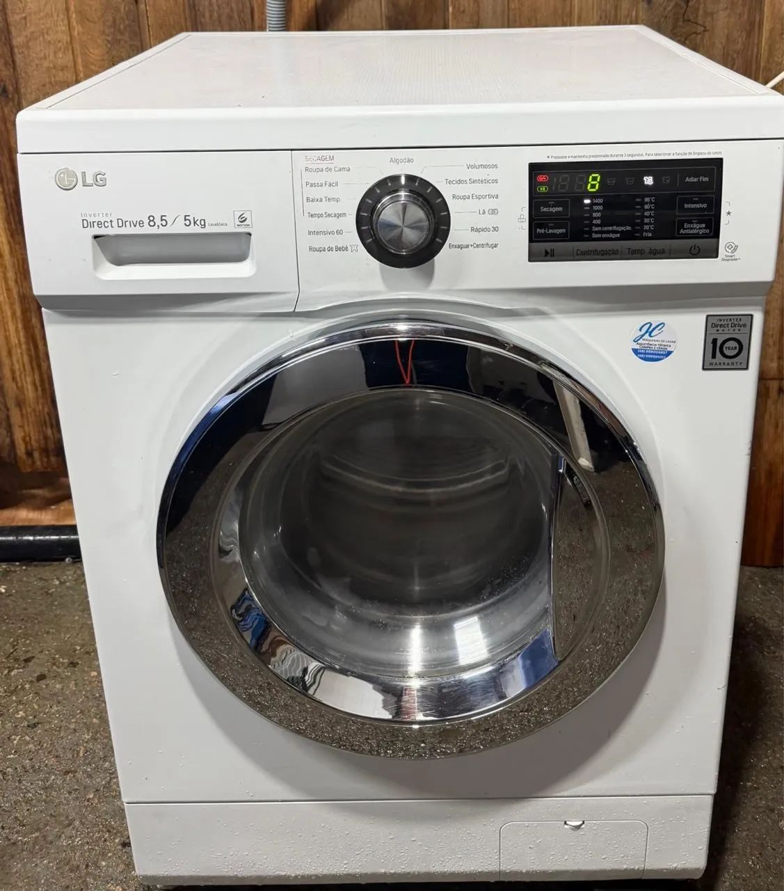 Lava e seca LG 8,5kg