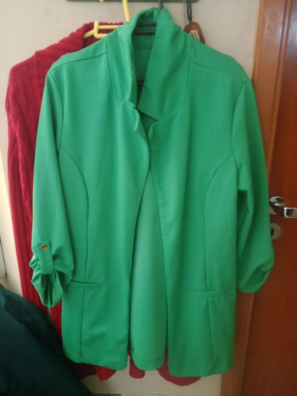 Vendo jaqueta verde - Foto 2