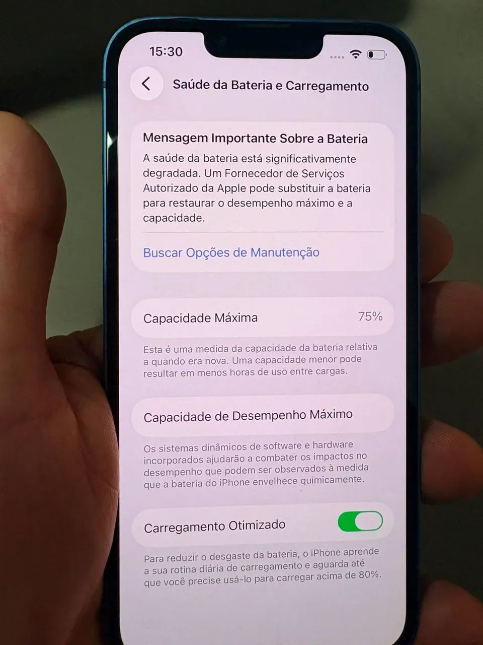 iPhone 13 128G Azul - Foto 5
