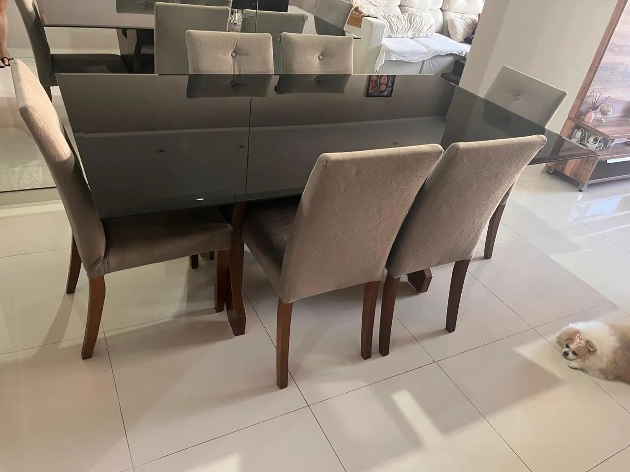 Mesa de jantar 2,45x1,10 - Foto 5