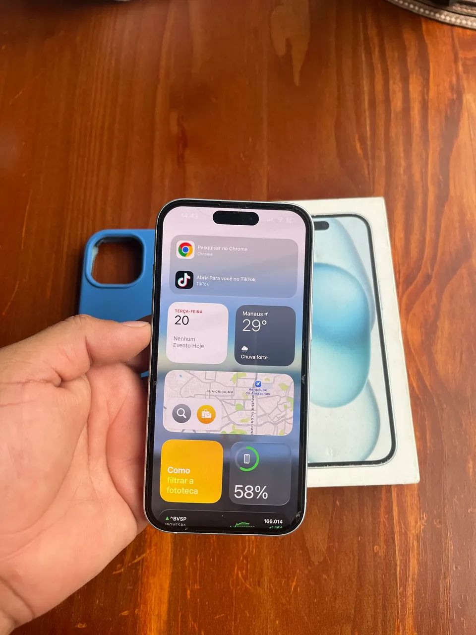 iPhone 15 128GB Azul - Foto 2