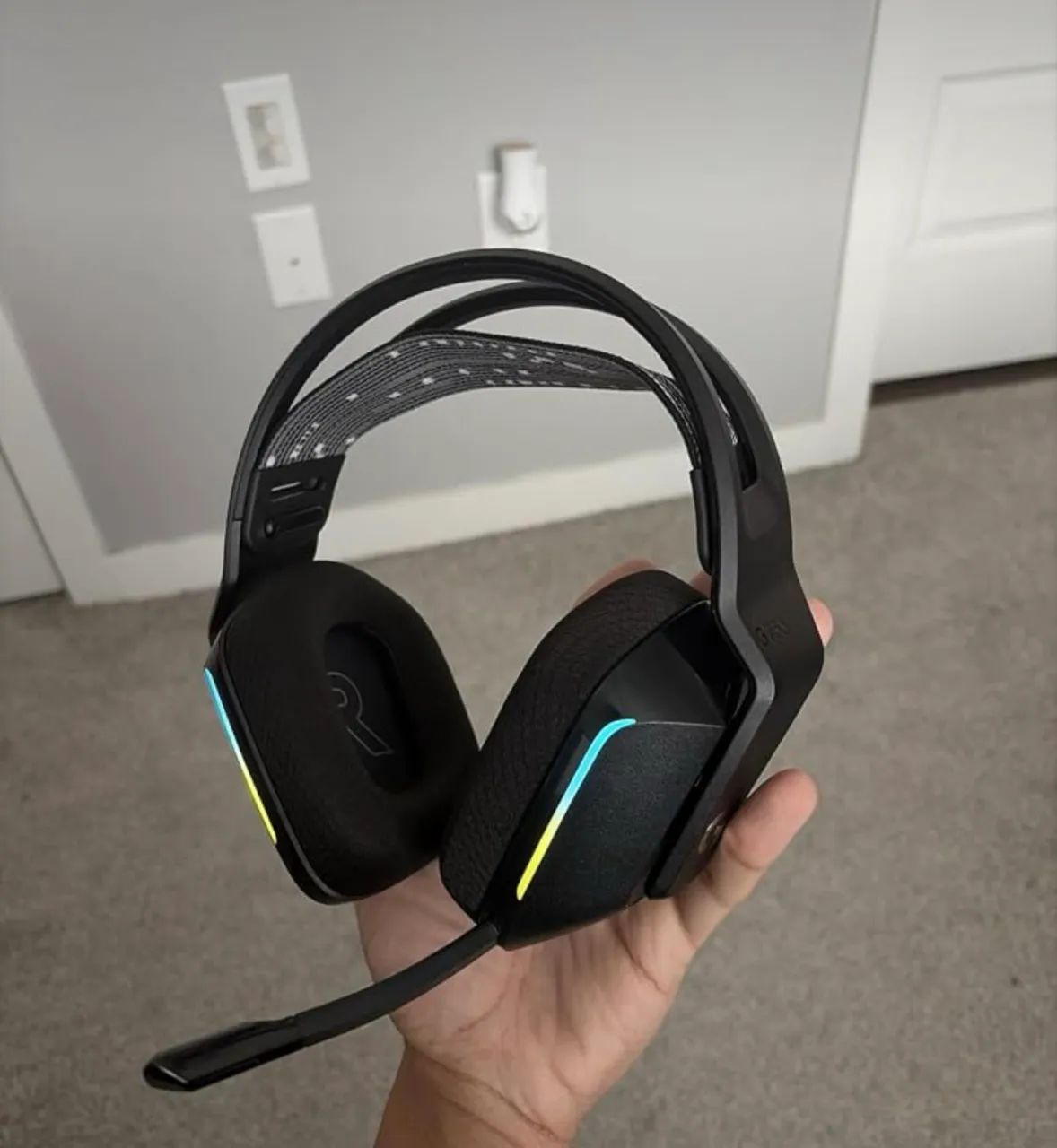 Headset Gamer Logitech G733 7.1 - Impecável - Foto 2