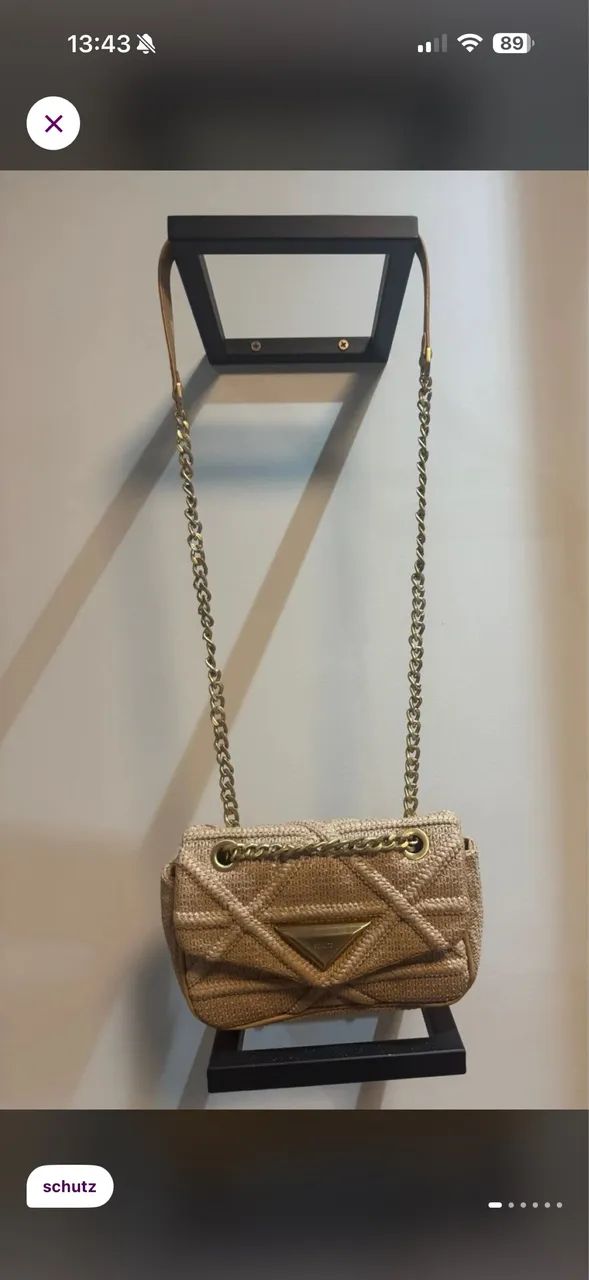 Bolsa Schutz 944 ráfia média  - Foto 2