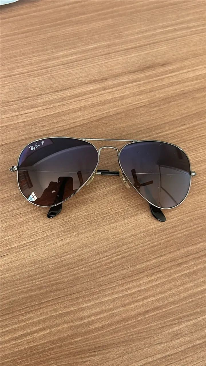 Óculos de Sol Ray-Ban Aviator ORIGINAL RB3025 004/77 Polarizado - Foto 3