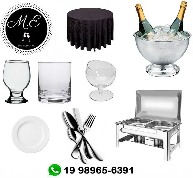 Locação de Utensílios para Festas
