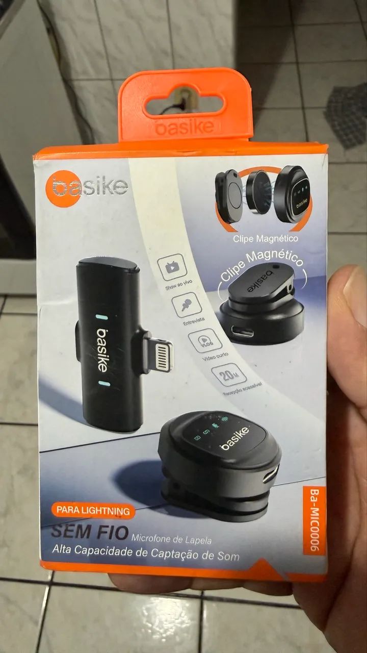 Microfone de Lapela