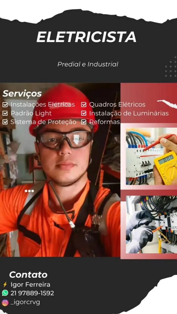 ELETRICISTA INDUSTRIAL E PREDIAL 