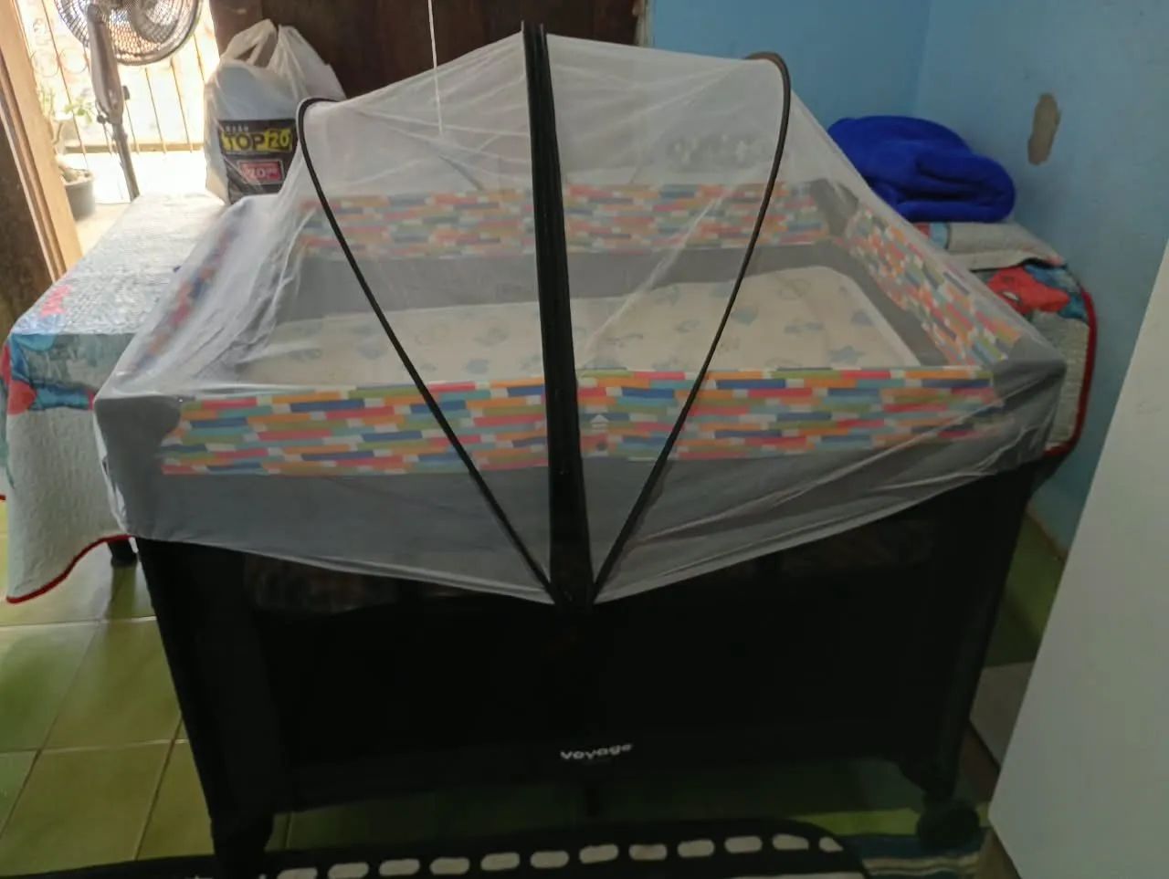 Berço chiqueirinho com colchão - Foto 2