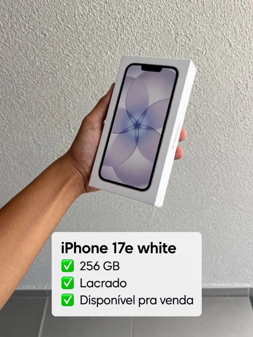 iPhone 17 E 256GB lacrado 
