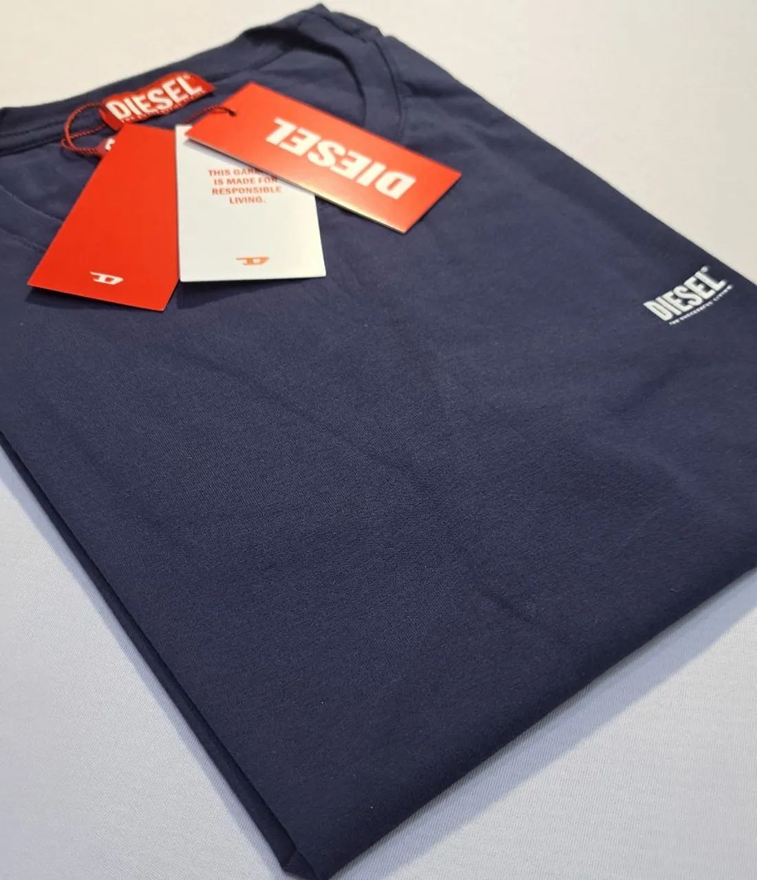 Camiseta Diesel Azul - Foto 4