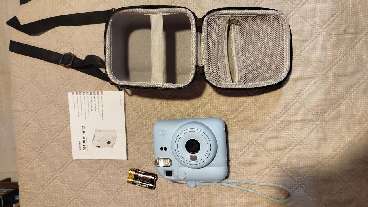 Instax mini 12 (capa+pilha+manual) - Foto 4