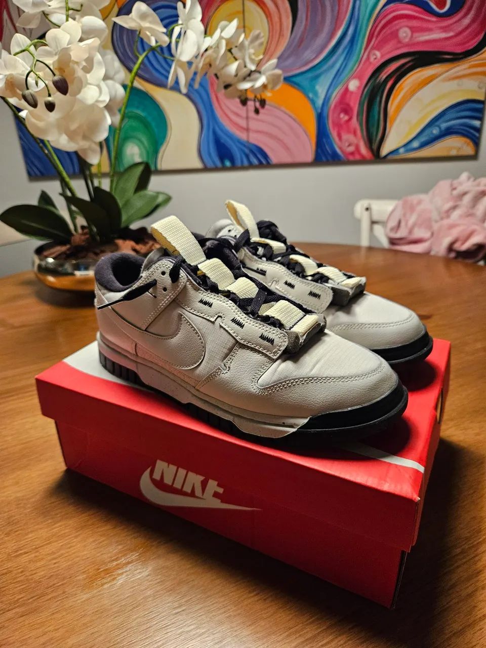 Nike Dunk Low Jumbo Off White - Foto 2
