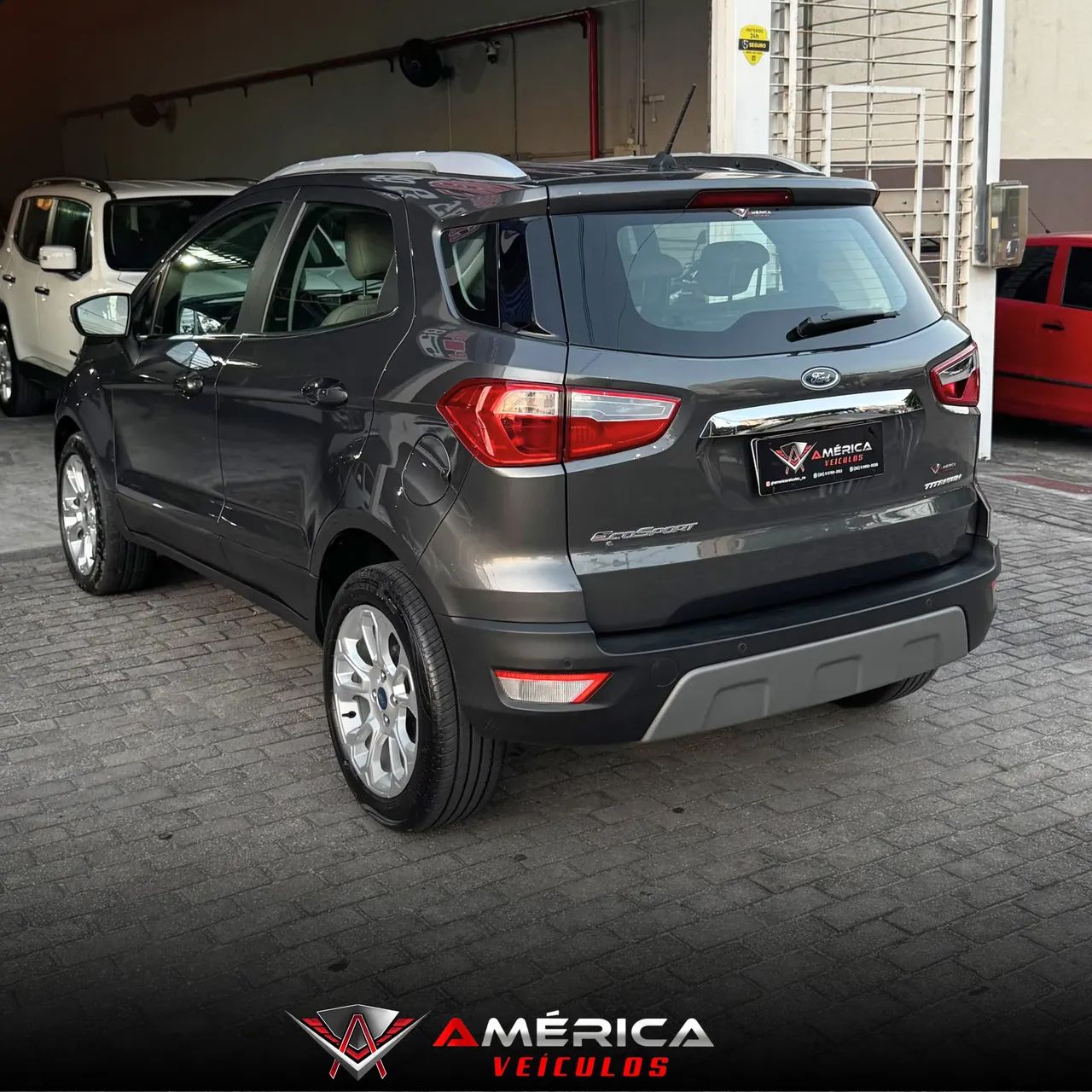 Ford Ecosport Titanium 1.5 12V Flex 5P AUT 2021 - Foto 4