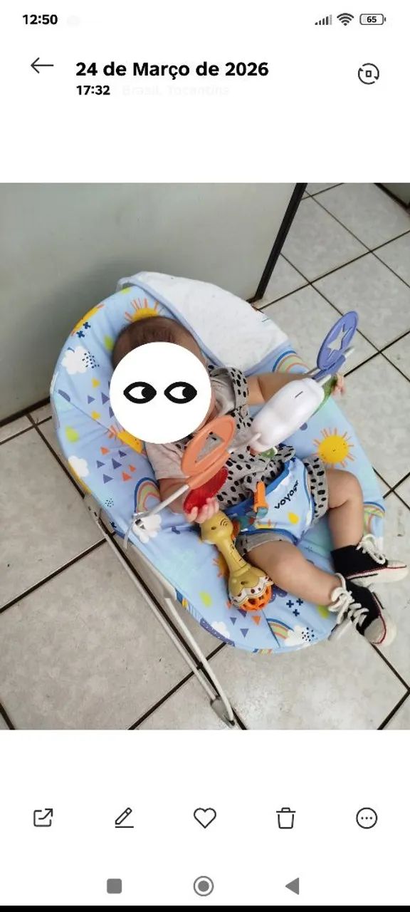 Cadeirinha de balanço 
