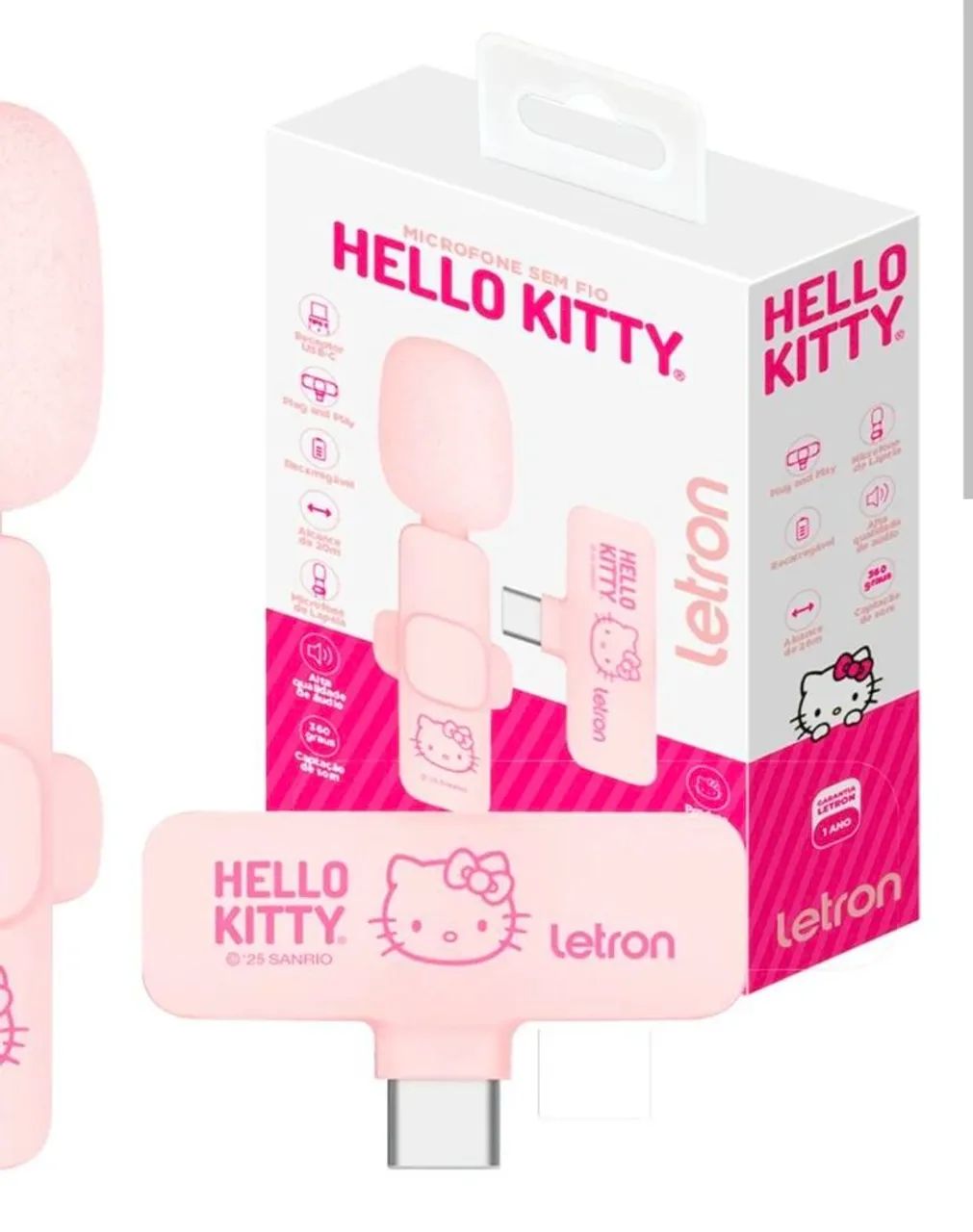 Microfone Hallo Kitty - Foto 2