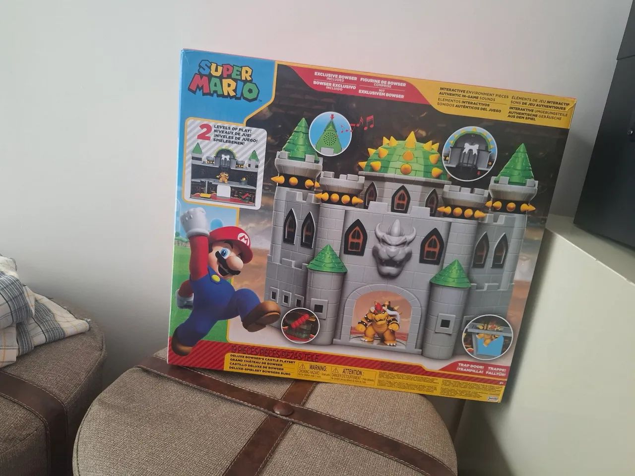 Castelo Bowser Super Mario - Foto 4