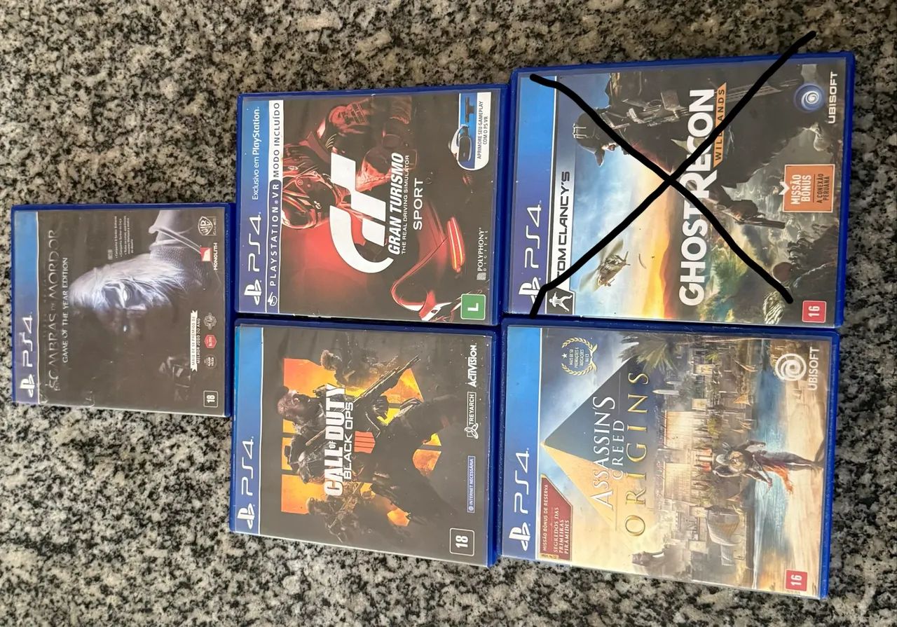 Vendo 4 jogos de PS4  - Foto 2