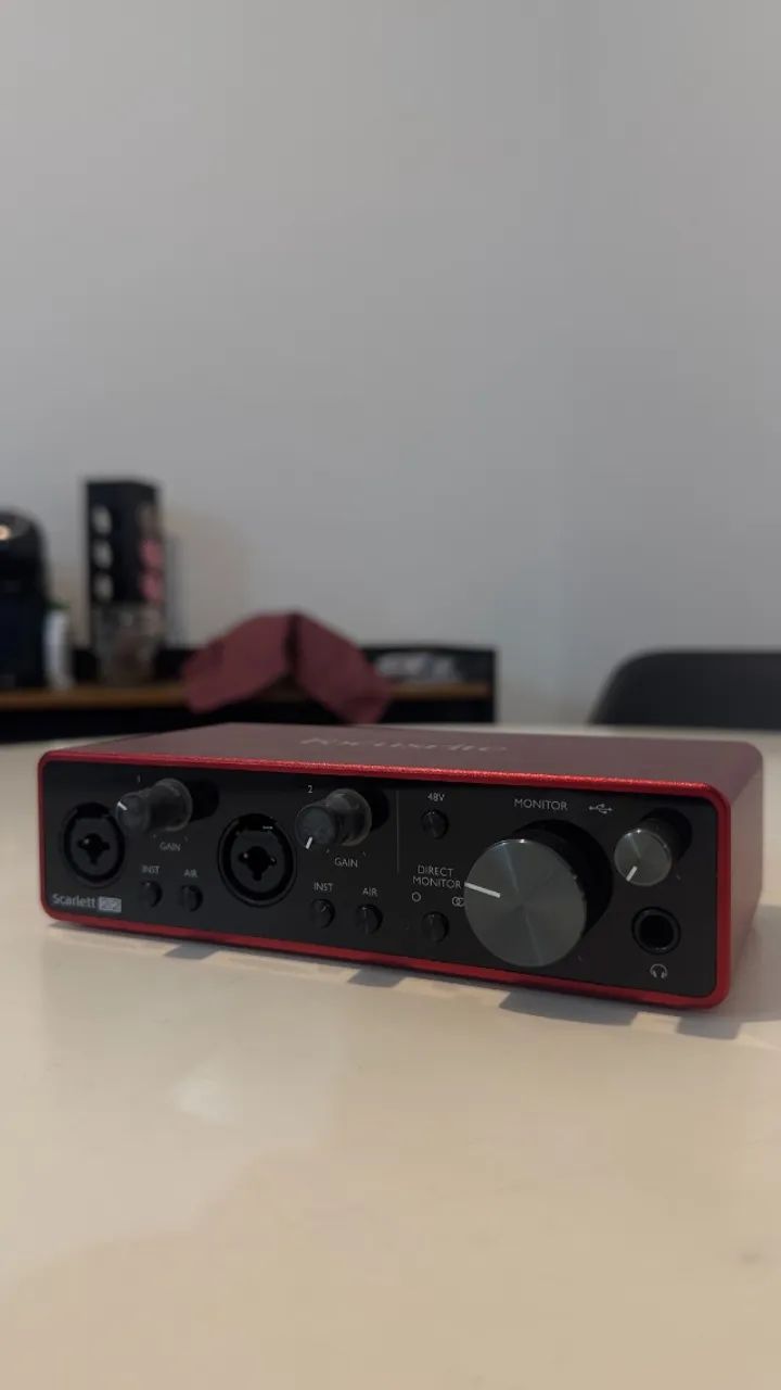 Interface Focusrite 2i2 3 geração - Foto 2