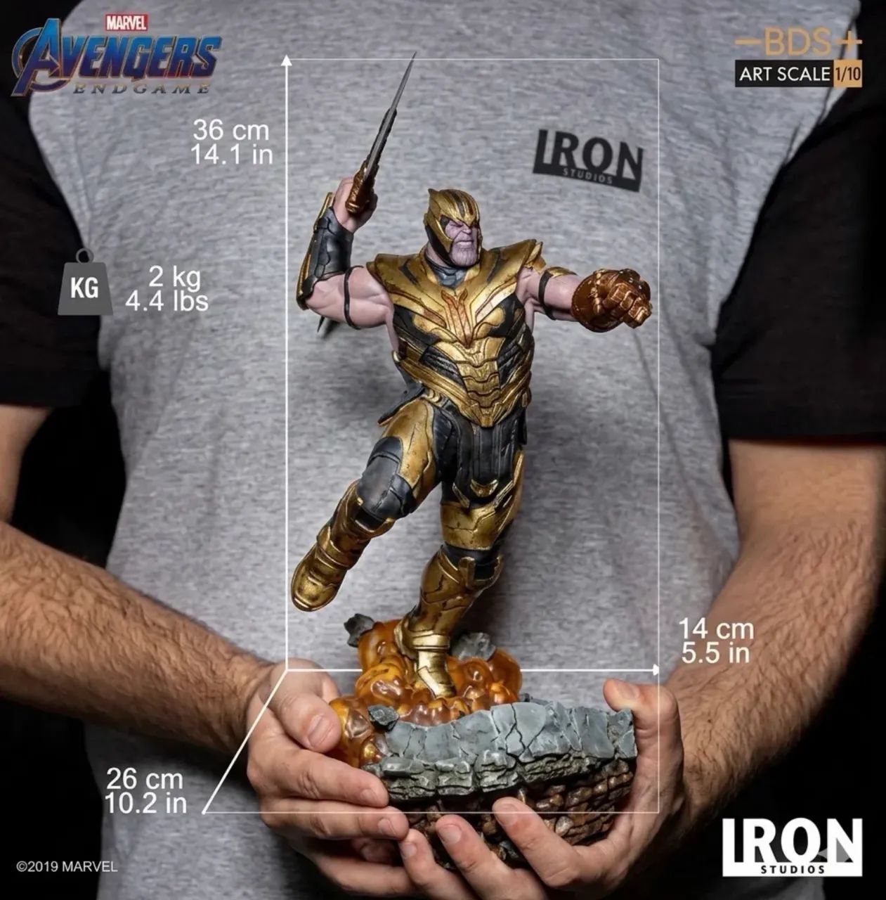 Thanos Iron Studios , Lindíssima peça  - Foto 2
