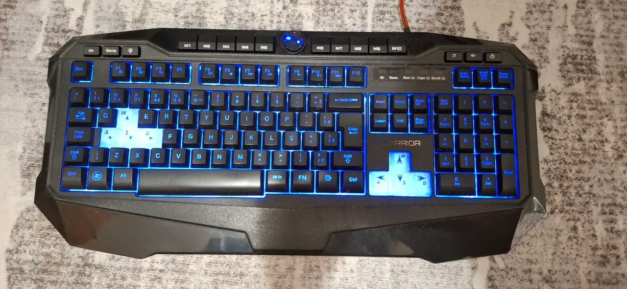 Teclado gamer multilayer Warrior
