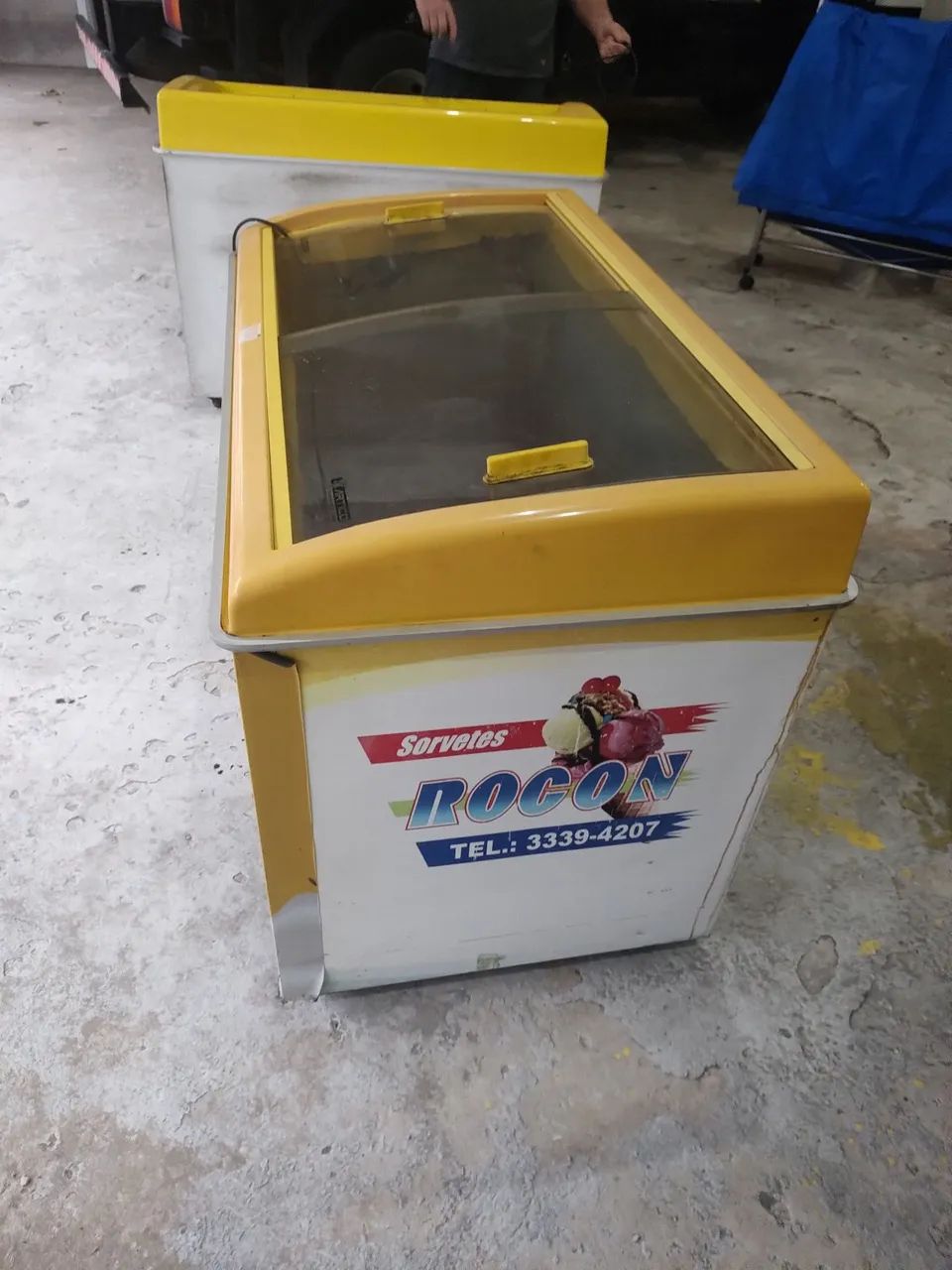FREEZER DUAS TAMPAS 