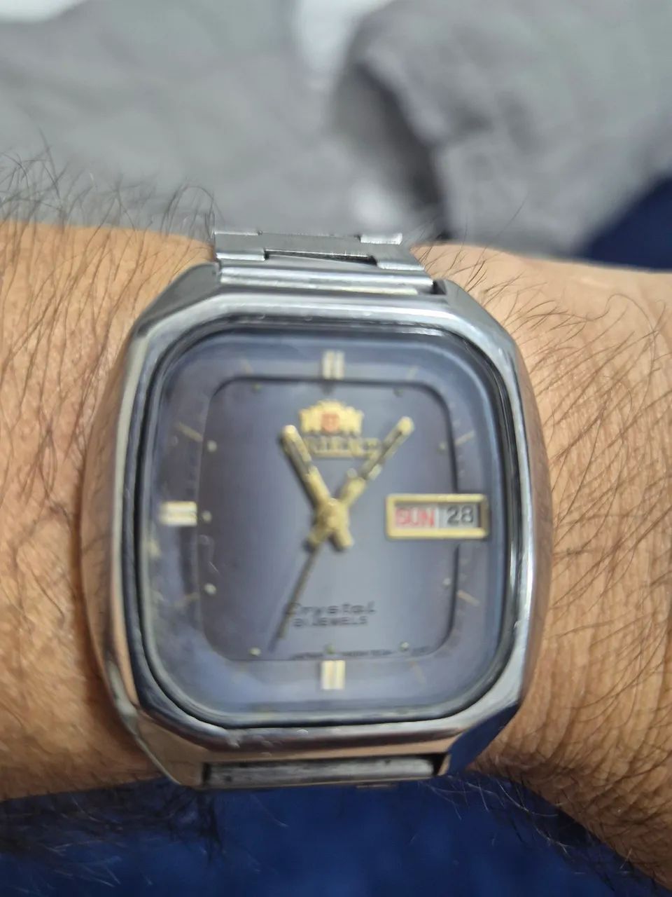 Relógio ORIENT TV CRYSTAL AUTOMÁTICO  -  ÓTIMO ESTADO - Foto 3