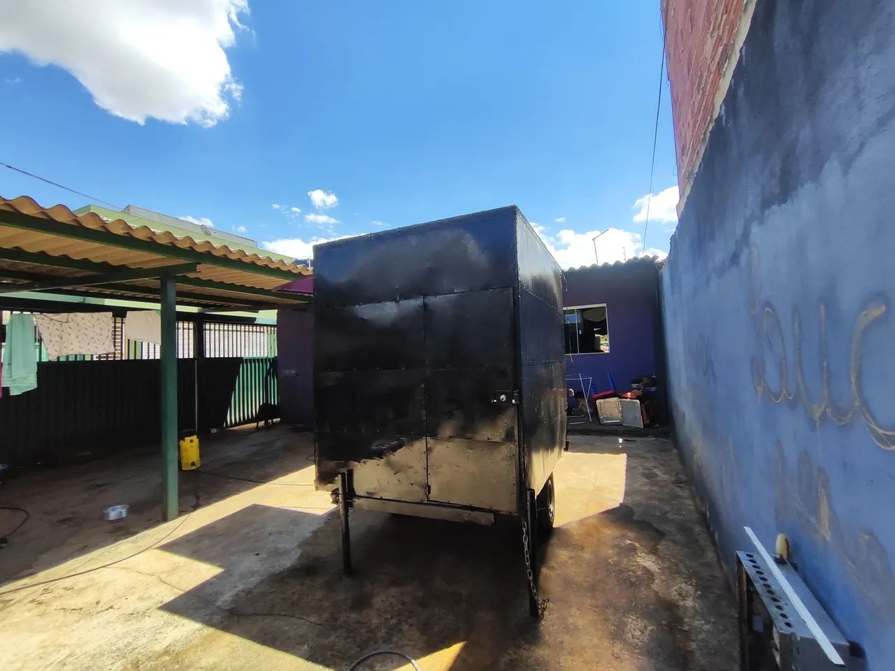 Trailer food truck