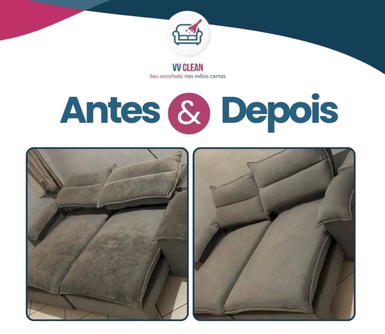 Limpeza e Higienização de Estofados - VV Clean - Foto 2