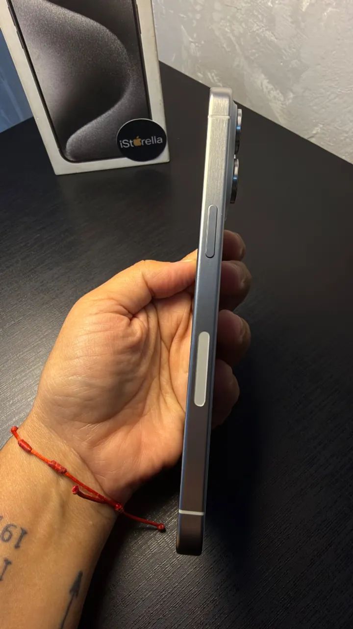 iPhone 15 PRO MAX 256GB Branco Seminovo - Foto 4