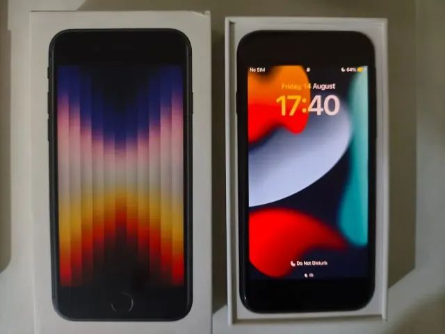 iPhone SE Se (3a Geração, 64 Gb, 2022) - Midnight