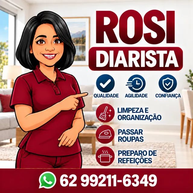Diarista de Confiança com Referências | Goiânia GO