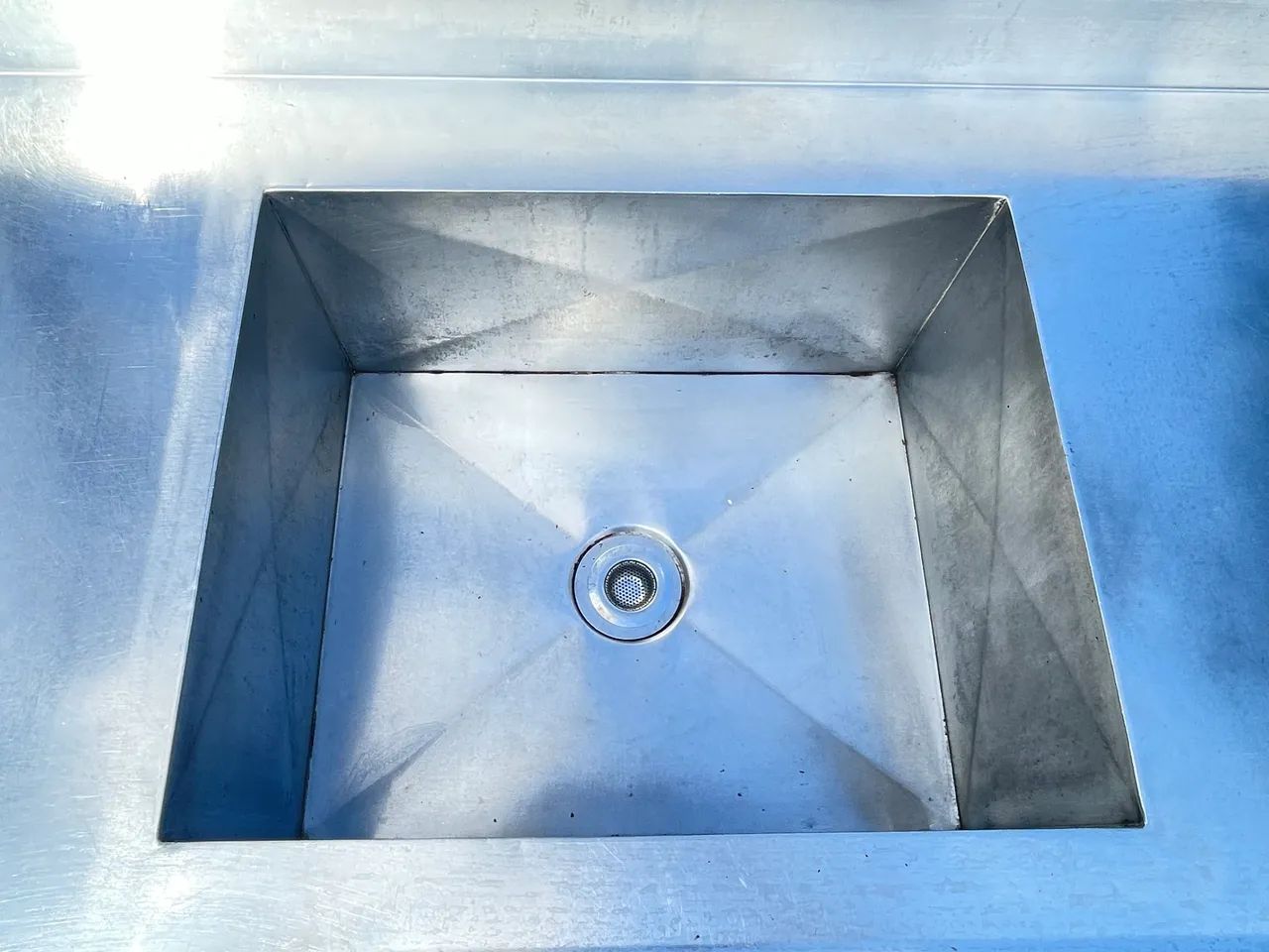 Pia industrial com cuba inox - Foto 3