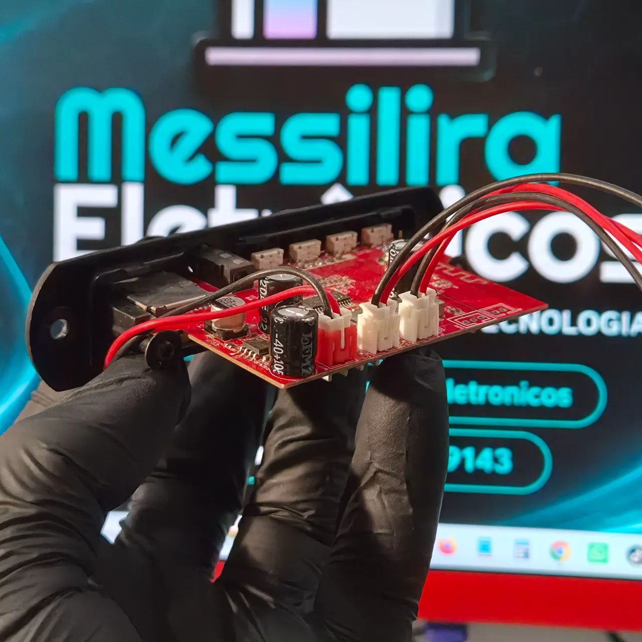 Placa Decodificadora MP3 Bluetooth 2*60w - Foto 3