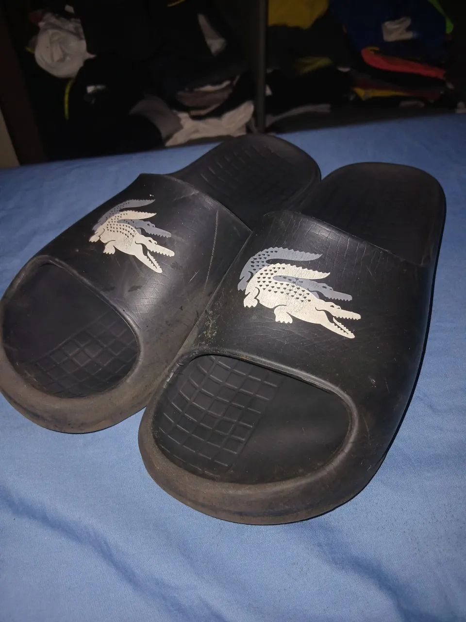 Chinelo lacoste 