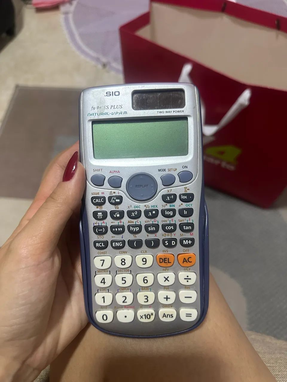 Calculadora científica + kit desenho técnico