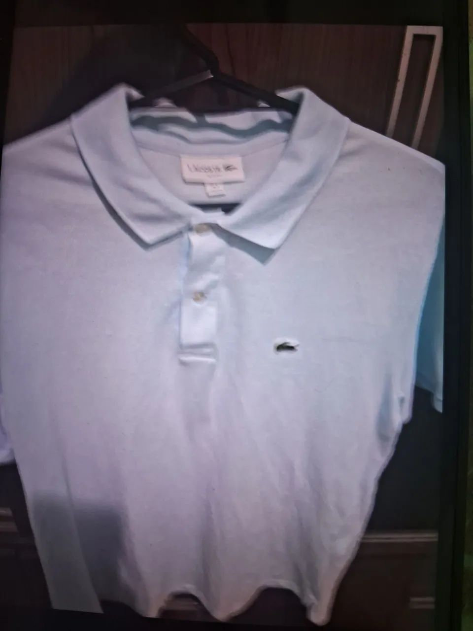 Polo Lacoste azul  - Foto 3