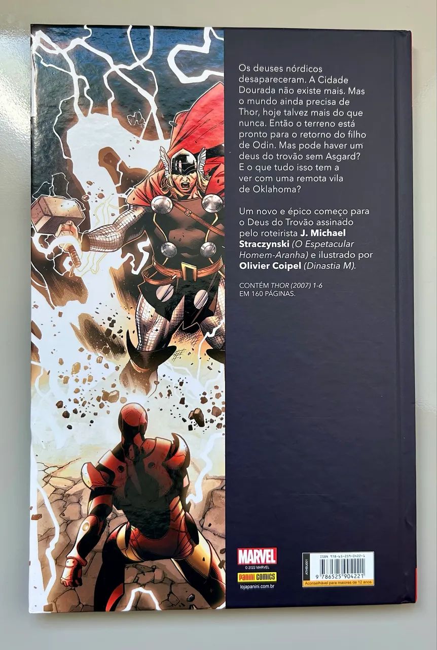 THOR: O RENASCER DOS DEUSES (MARVEL ESSENCIAIS) - Foto 2