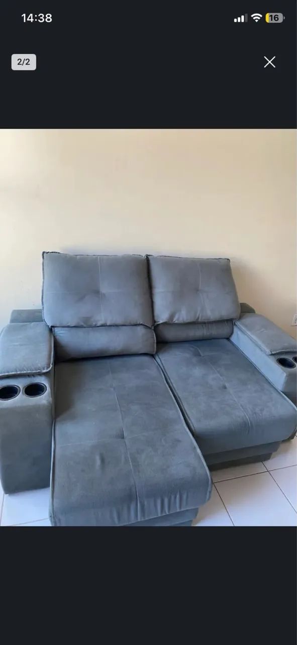 Vendo sofá,2 meses de uso novo 