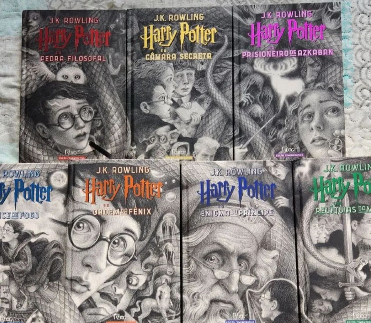 Coleção Harry Potter edição comemorativa 20 anos de colecionador