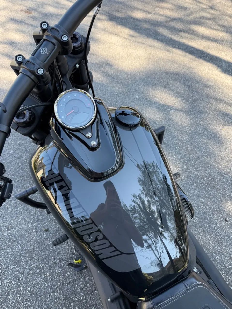 FAT BOB ALL black  - Foto 3
